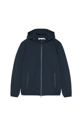 Hooded Performance Jacket In Stretch Nylon